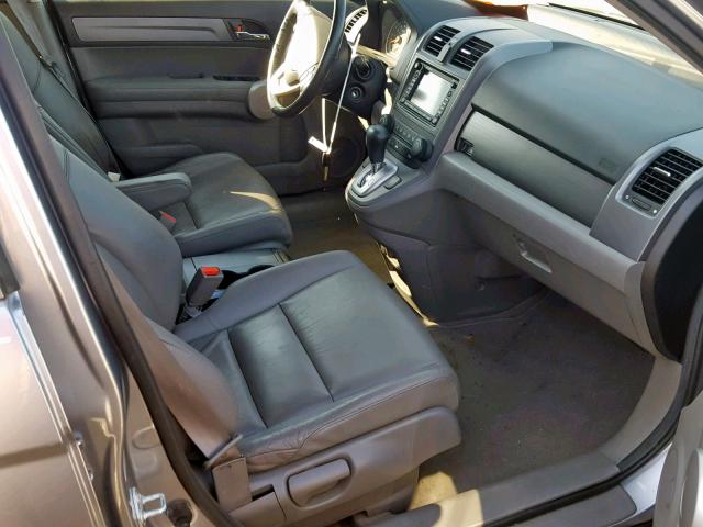 JHLRE48727C092368 - 2007 HONDA CR-V EXL SILVER photo 5