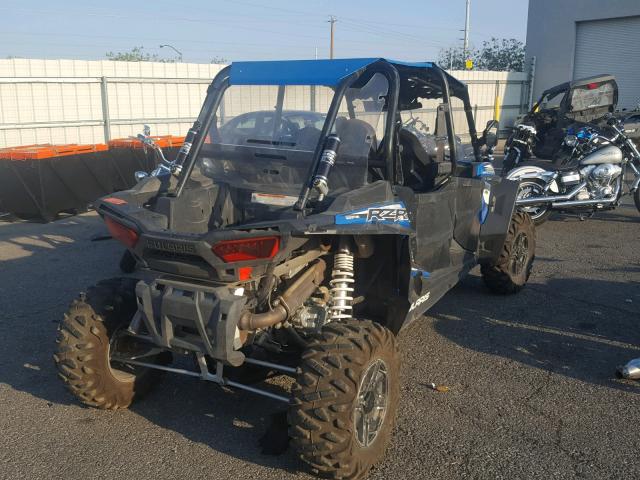 3NSVFE998GF456485 - 2016 POLARIS RZR XP 4 1 BLUE photo 4