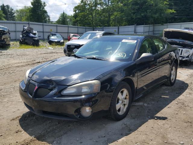 2G2WP552261214826 - 2006 PONTIAC GRAND PRIX BLACK photo 2
