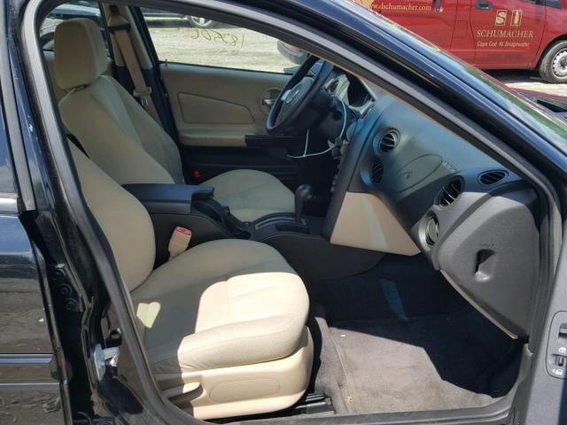 2G2WP552261214826 - 2006 PONTIAC GRAND PRIX BLACK photo 5