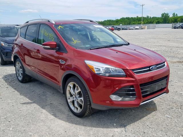 1FMCU9J9XFUA75658 - 2015 FORD ESCAPE TIT RED photo 1