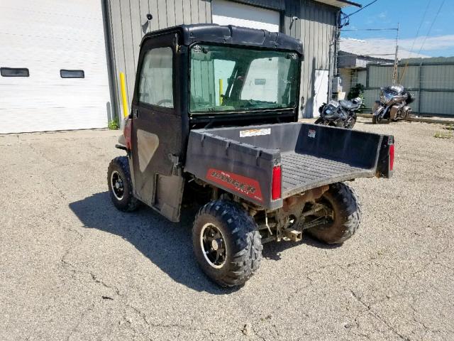 3NSRME579GE389963 - 2016 POLARIS RANGER 570 RED photo 3