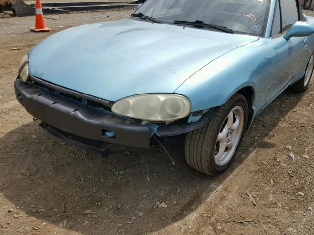 JM1NB353020231021 - 2002 MAZDA MX-5 MIATA BLUE photo 9