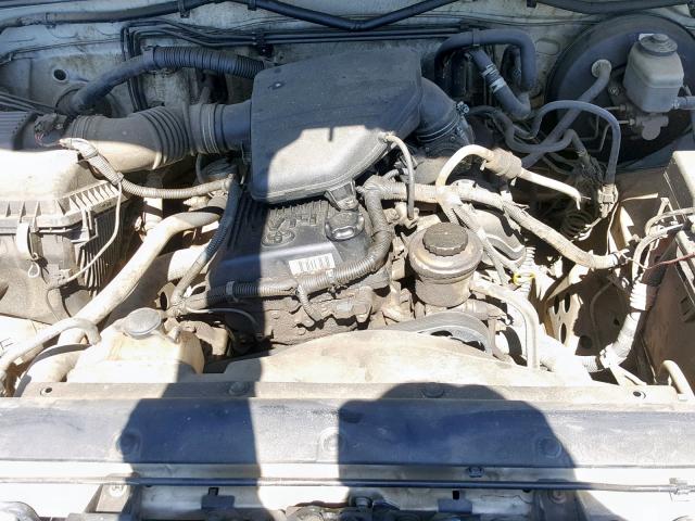 5TENX22N77Z361824 - 2007 TOYOTA TACOMA WHITE photo 7