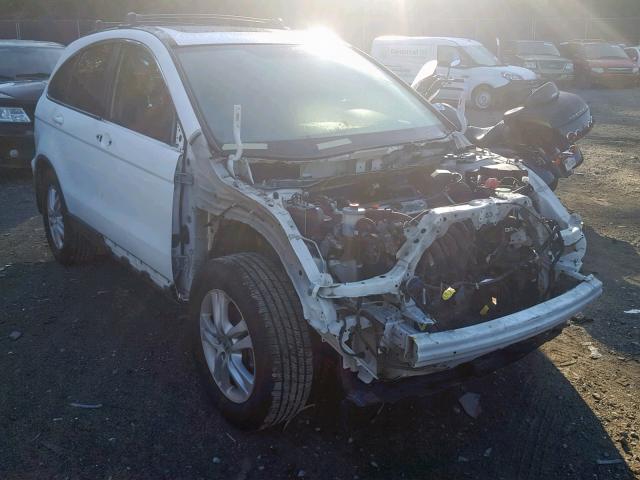 5J6RE4H79BL066284 - 2011 HONDA CR-V EXL WHITE photo 1