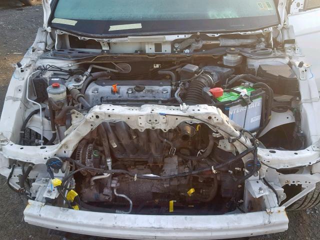 5J6RE4H79BL066284 - 2011 HONDA CR-V EXL WHITE photo 7