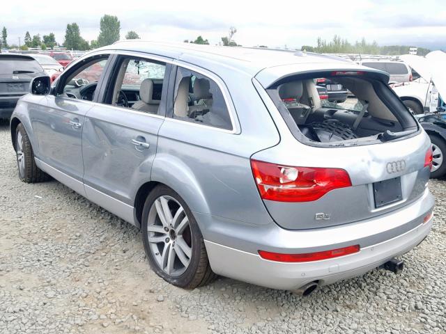 WA1BV94L88D022152 - 2008 AUDI Q7 4.2 QUA SILVER photo 3