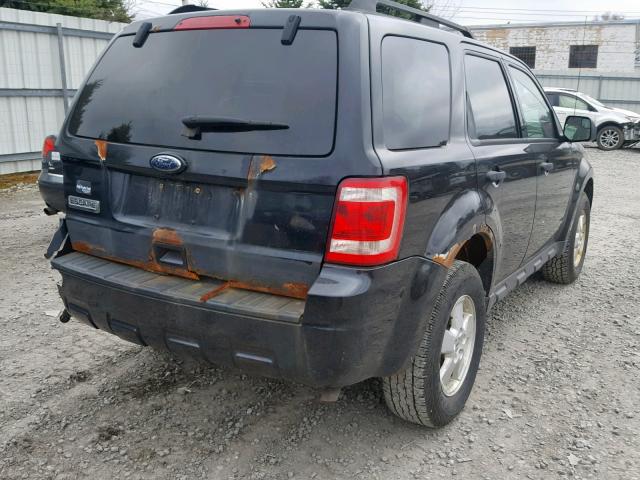 1FMCU9D73BKA18783 - 2011 FORD ESCAPE XLT BLACK photo 4