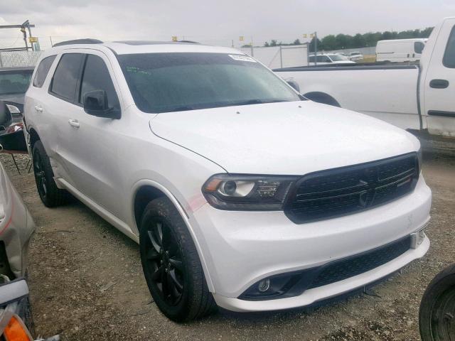 1C4RDJDG8HC675050 - 2017 DODGE DURANGO GT WHITE photo 1