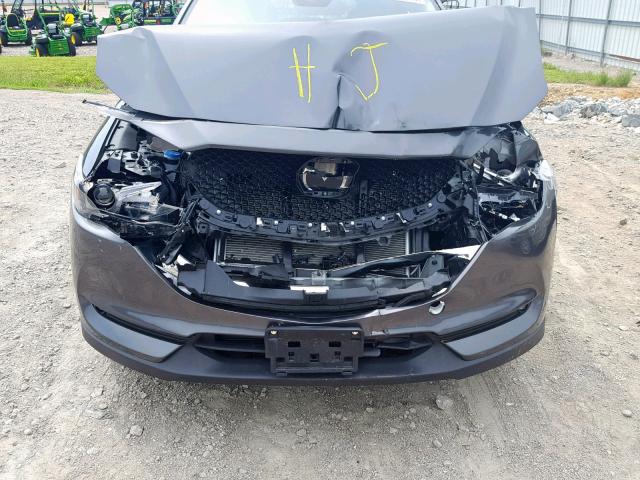 JM3KFBDM1J0454119 - 2018 MAZDA CX-5 GRAND GRAY photo 7