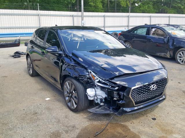 KMHH55LC1JU079983 - 2018 HYUNDAI ELANTRA GT BLACK photo 1