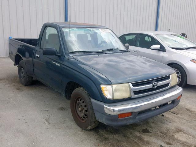 4TANL42N8WZ081200 - 1998 TOYOTA TACOMA GREEN photo 1