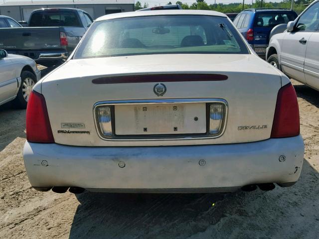 1G6KD54Y81U292665 - 2001 CADILLAC DEVILLE WHITE photo 9