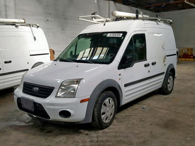 NM0LS7BN9DT136220 - 2013 FORD TRANSIT CO WHITE photo 2