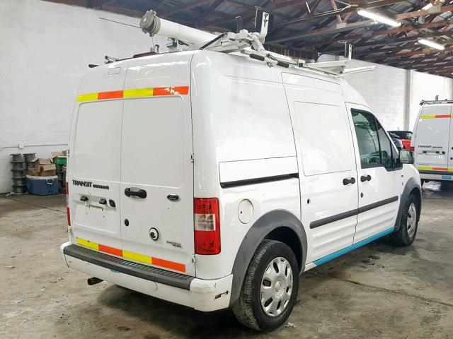 NM0LS7BN9DT136220 - 2013 FORD TRANSIT CO WHITE photo 4