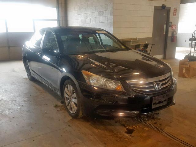 1HGCP2F80BA140226 - 2011 HONDA ACCORD EXL BLACK photo 1