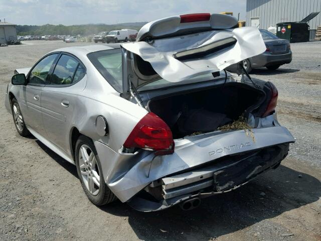 2G2WR554161288539 - 2006 PONTIAC GRAND PRIX SILVER photo 3