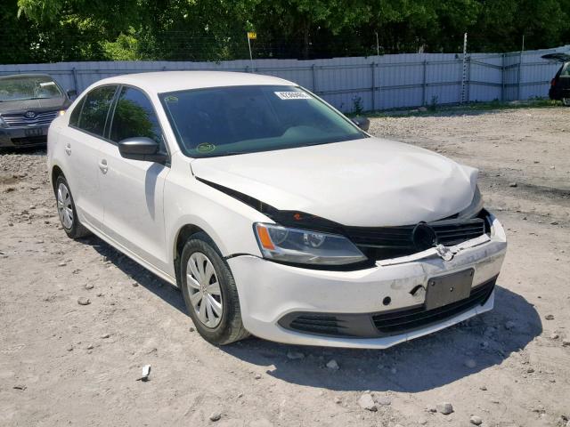 3VW1K7AJ7DM432194 - 2013 VOLKSWAGEN JETTA BASE 白色 照片 1