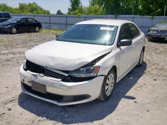 3VW1K7AJ7DM432194 - 2013 VOLKSWAGEN JETTA BASE 白色 照片 2