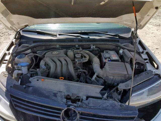 3VW1K7AJ7DM432194 - 2013 VOLKSWAGEN JETTA BASE 白色 照片 7