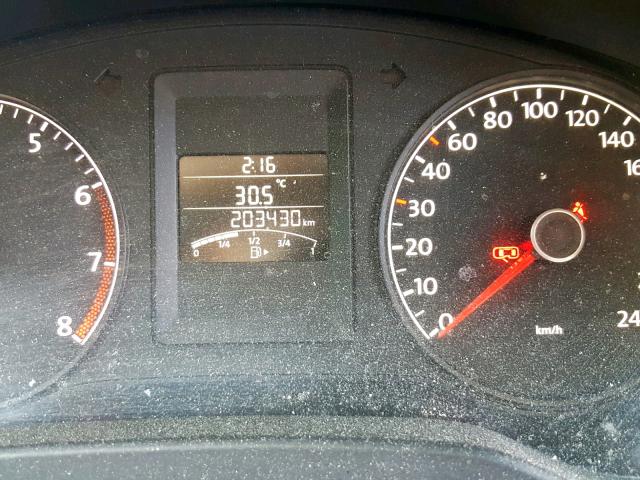 3VW1K7AJ7DM432194 - 2013 VOLKSWAGEN JETTA BASE 白色 照片 8