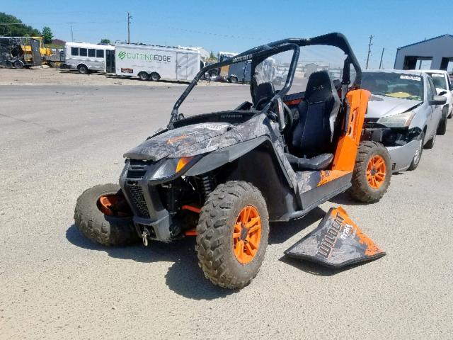 4UF16MPV6GT301983 - 2016 ARCTIC CAT WILDCAT TR ORANGE photo 2