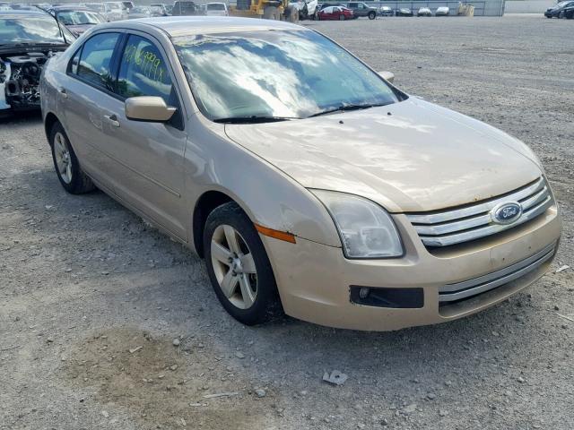 3FAHP07Z67R128780 - 2007 FORD FUSION SE TAN photo 1