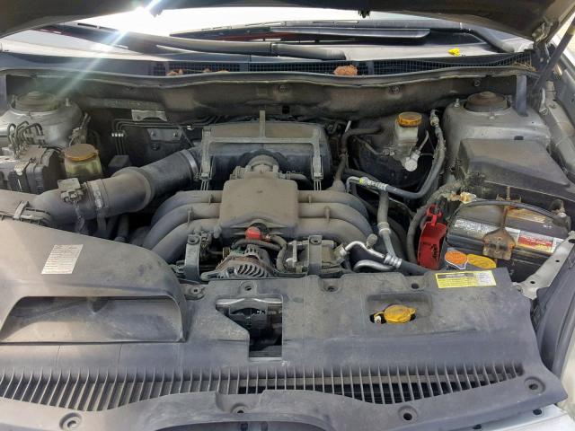 4S4WX82D674410210 - 2007 SUBARU B9 TRIBECA GRAY photo 7