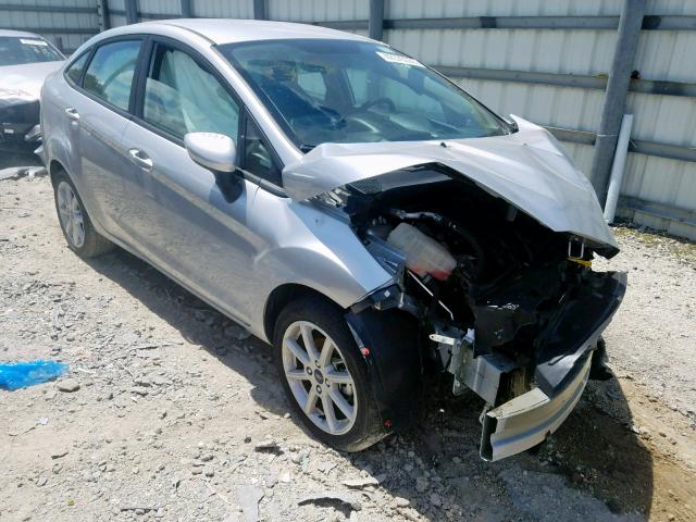 3FADP4BJ2KM107289 - 2019 FORD FIESTA SE SILVER photo 1