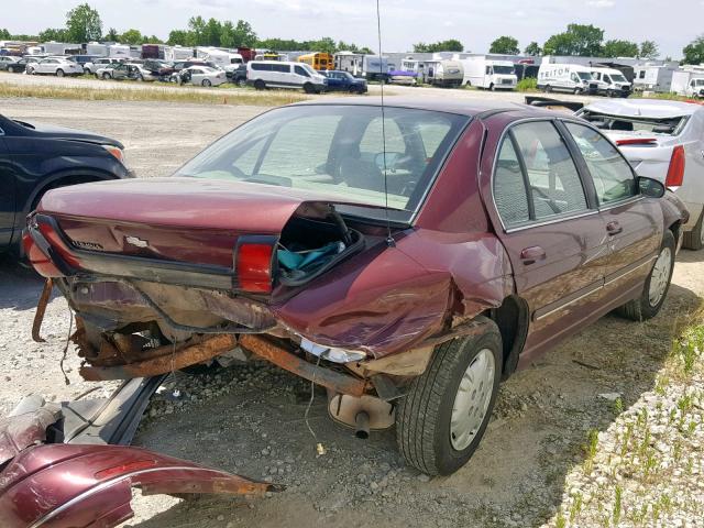 2G1WL52M9V9341045 - 1997 CHEVROLET LUMINA BAS 栗色 照片 4