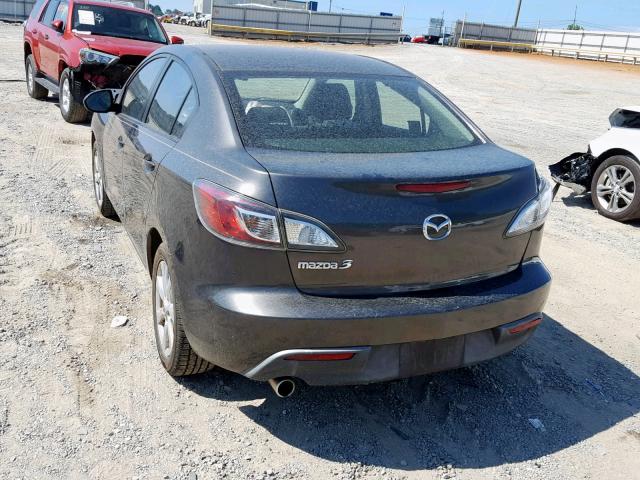 JM1BL1SF2A1290700 - 2010 MAZDA 3 I GRAY photo 3