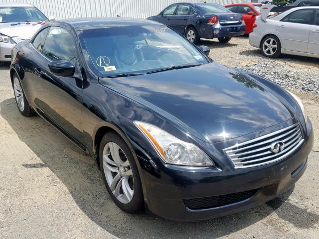 JNKCV66E59M720659 - 2009 INFINITI G37 BASE BLACK photo 1