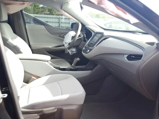 1G1ZB5STXHF189926 - 2017 CHEVROLET MALIBU LS შავი ფოტო 5