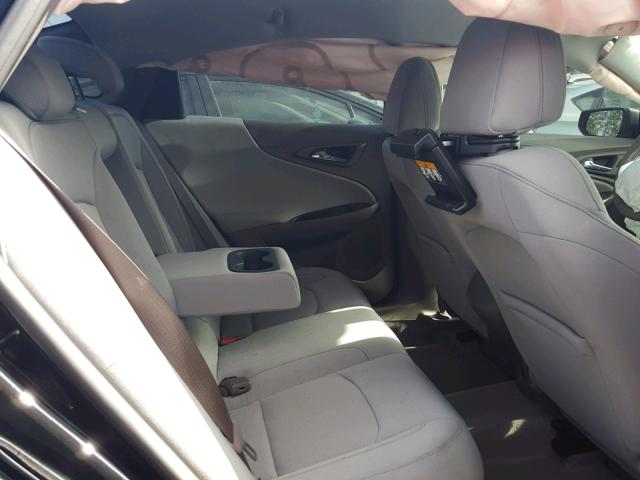 1G1ZB5STXHF189926 - 2017 CHEVROLET MALIBU LS შავი ფოტო 6