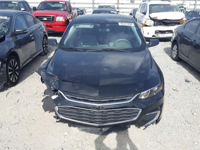 1G1ZB5STXHF189926 - 2017 CHEVROLET MALIBU LS შავი ფოტო 9