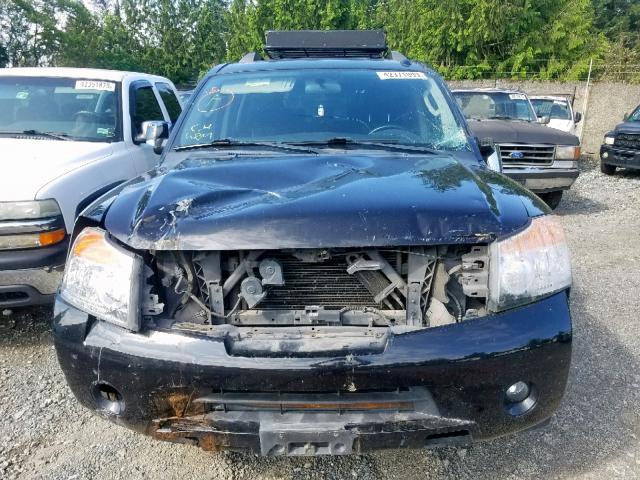 5N1AA0NC8AN622897 - 2010 NISSAN ARMADA SE BLACK photo 10