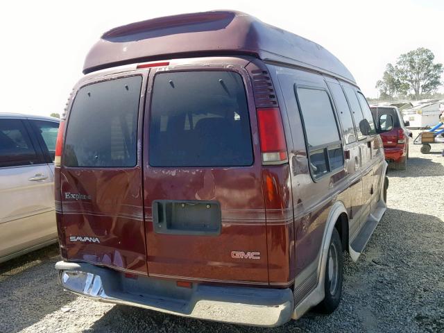 1GDFG15R1X1056337 - 1999 GMC SAVANA RV BURGUNDY photo 4