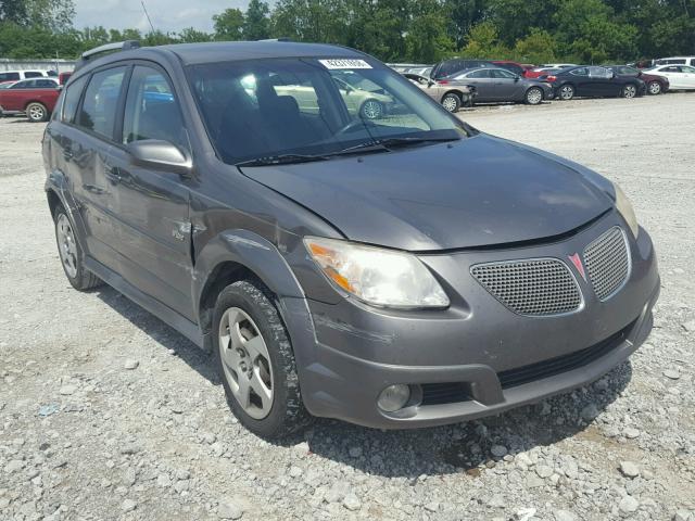 5Y2SL65888Z423644 - 2008 PONTIAC VIBE GRAY photo 1