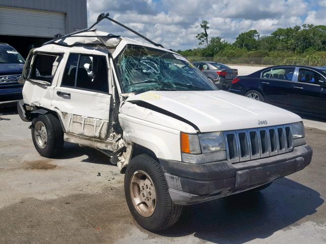 1J4FX58S6VC618240 - 1997 JEEP GRAND CHER WHITE photo 1