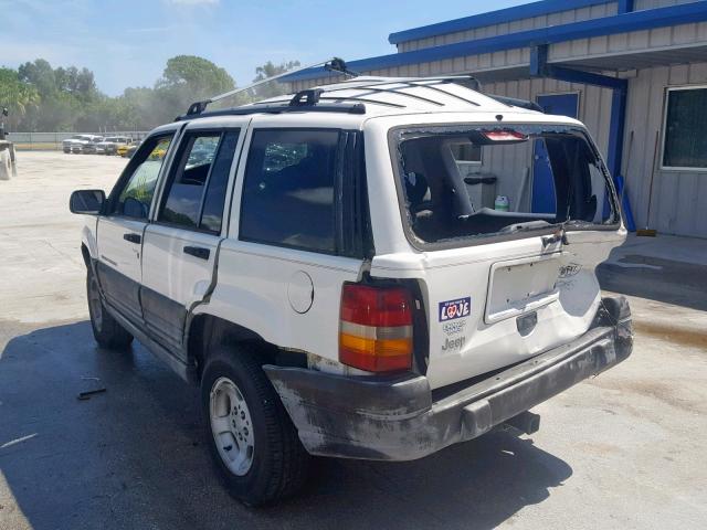 1J4FX58S6VC618240 - 1997 JEEP GRAND CHER WHITE photo 3