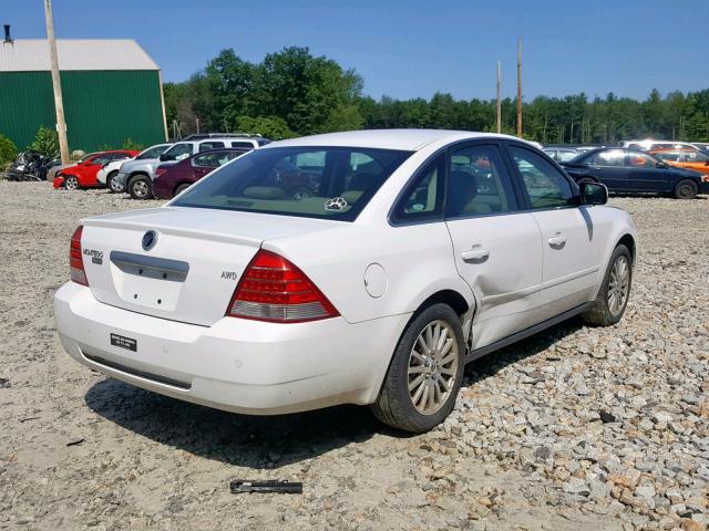 1MEHM43135G612371 - 2005 MERCURY MONTEGO PR 白色 照片 4