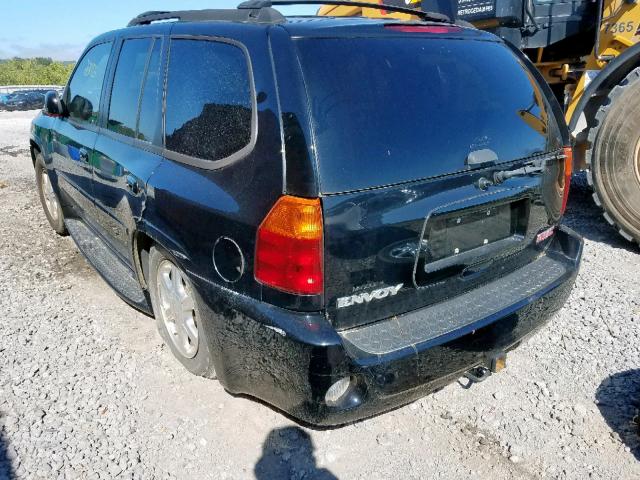 1GKES63MX52316250 - 2005 GMC ENVOY DENA BLACK photo 3