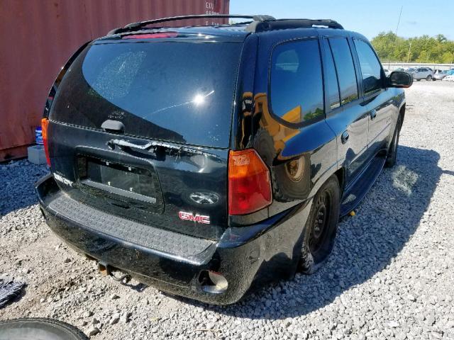 1GKES63MX52316250 - 2005 GMC ENVOY DENA BLACK photo 4