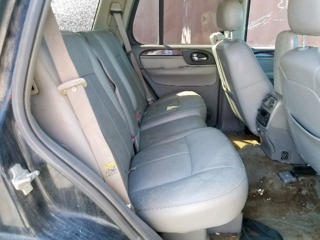 1GKES63MX52316250 - 2005 GMC ENVOY DENA BLACK photo 6