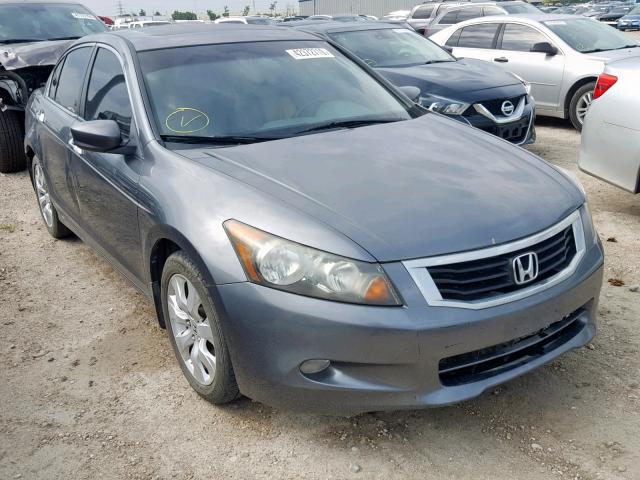 1HGCP368X8A080969 - 2008 HONDA ACCORD EXL GRAY photo 1