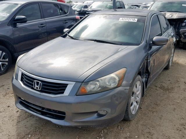 1HGCP368X8A080969 - 2008 HONDA ACCORD EXL GRAY photo 2