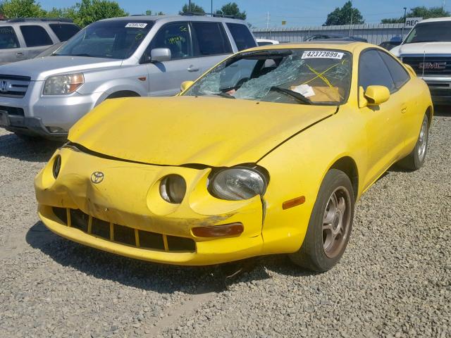 JT2AT00N1R0006838 - 1994 TOYOTA CELICA BAS YELLOW photo 2
