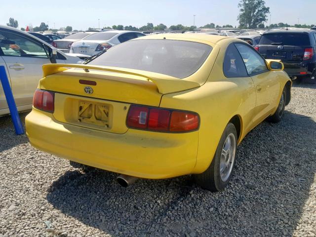 JT2AT00N1R0006838 - 1994 TOYOTA CELICA BAS YELLOW photo 4
