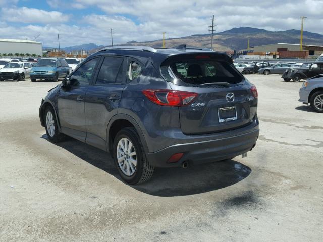 JM3KE2BE9E0346903 - 2014 MAZDA CX-5 SPORT GRAY photo 3