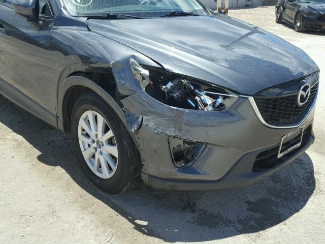 JM3KE2BE9E0346903 - 2014 MAZDA CX-5 SPORT GRAY photo 9